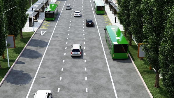 В Алматы запускают линию BRT по улице Желтоксан