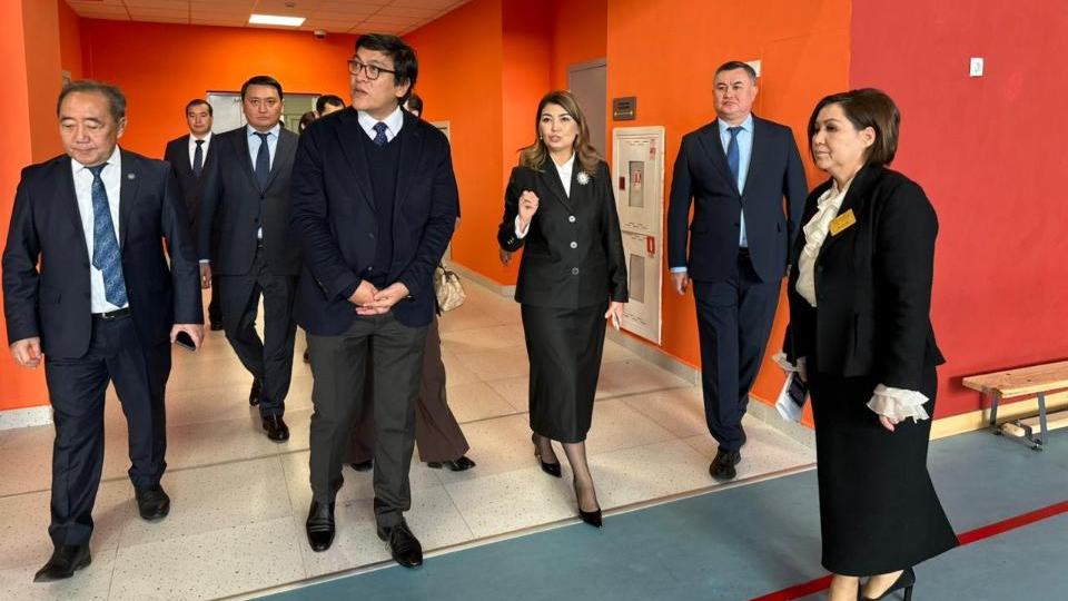 Делегация Кыргызской Республики изучила опыт Казахстана в рамках нацпроекта «Келешек мектептері»