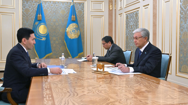 Глава государства принял председателя правления АО «Самрук-Казына» Нурлана Жакупова