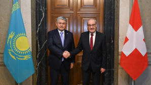 Глава МИД Казахстана провел переговоры с вице-президентом Швейцарии