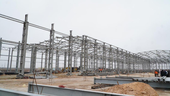 В Кокшетау ведется строительство кирпичного завода