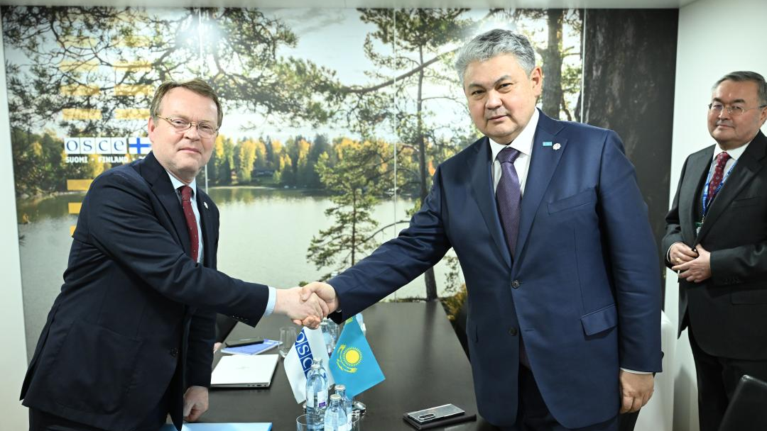 Министр иностранных дел Казахстана провел встречи с руководством ОБСЕ