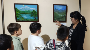 В Национальном музее открылась выставка «Көк аспан астында»