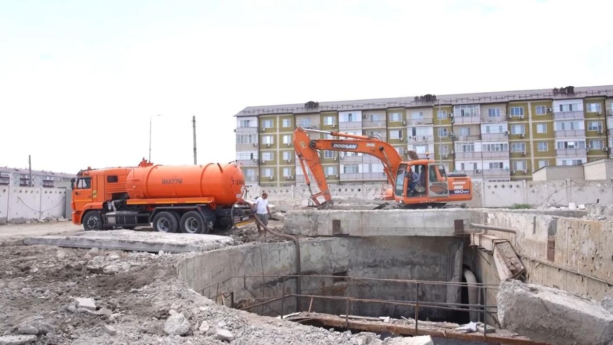 В Атырауской области поэтапно модернизируется система канализации