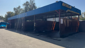 В Алматы под снос попала очередная автомойка
