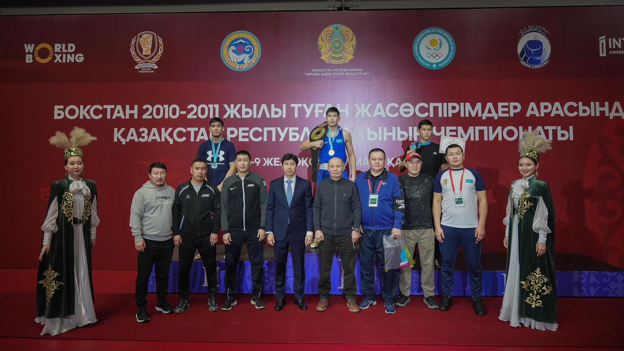 В Алматы завершился чемпионат Республики Казахстан по боксу среди юниоров 