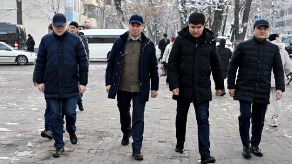 Дархан Сатыбалды ознакомился с планом благоустройства Турксибского района