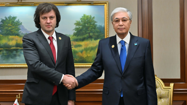 Глава государства провел встречу с Премьер-министром Грузии