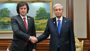 Глава государства провел встречу с Премьер-министром Грузии