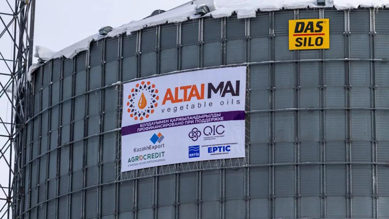 Новый маслоэкстракционный завод ALTAI MAI открыли в Восточно-Казахстанской области