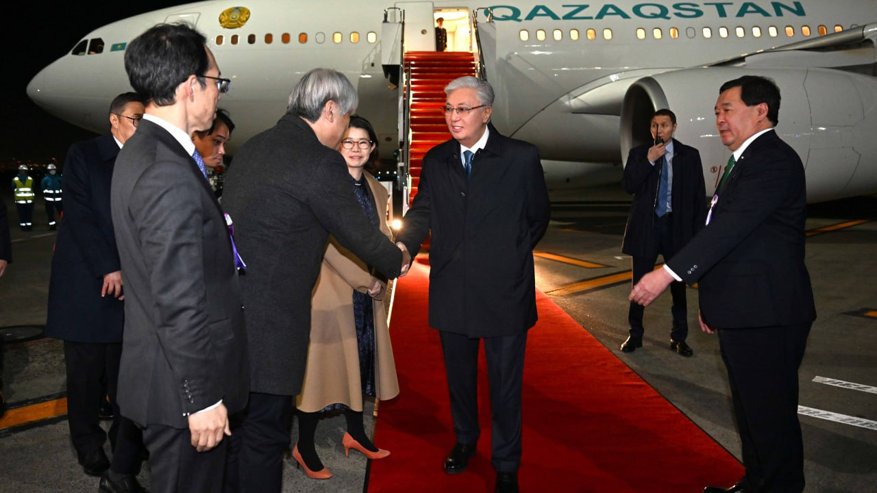Глава государства Касым-Жомарт Токаев прибыл с официальным визитом в Японию