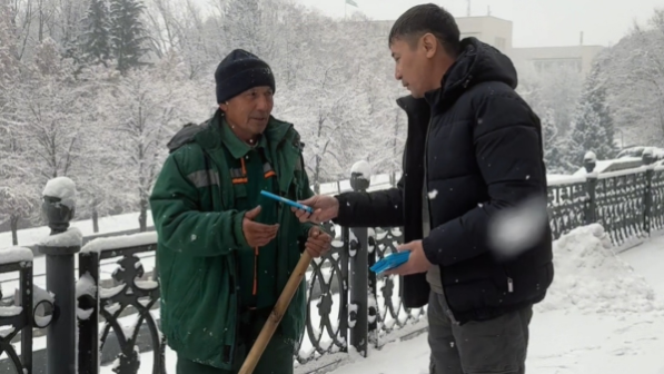 Сотрудники РСК Алматы организовали городской челлендж в поддержку Года рабочих профессий