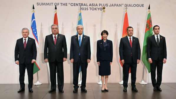 Токаев выступил на саммите «Центральная Азия – Япония»