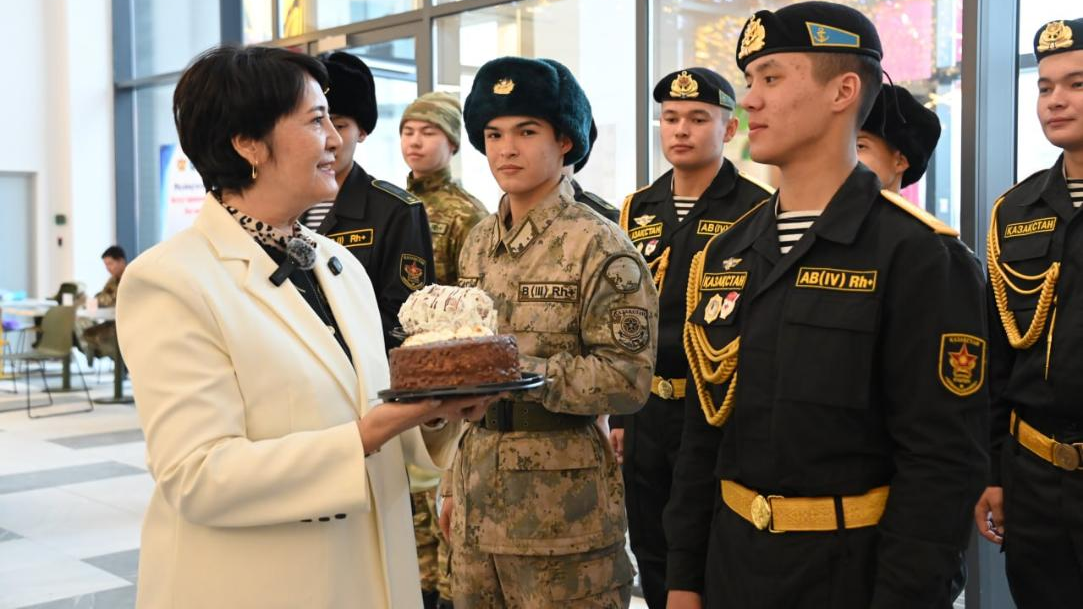Патриотическая акция в поддержку призыва в армию прошла в Мангистауской области 