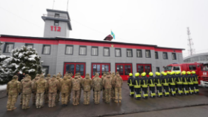 В Алматы обновили специализированную пожарную часть