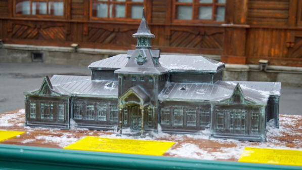 В Алматы установлены тактильные модели ключевых туристических объектов