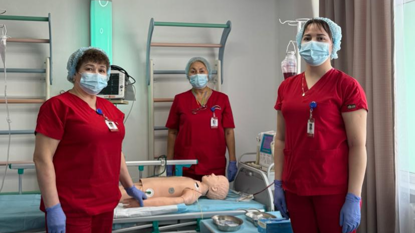 В Алматы запустили центр обучения медиков экстренной помощи детям