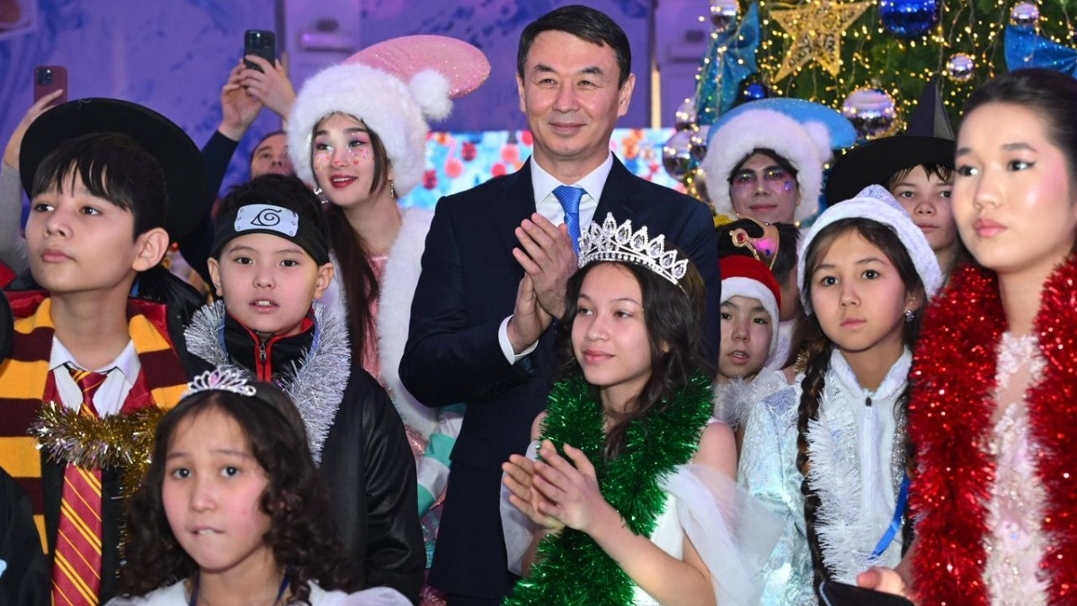 В Алматы состоялась Президентская новогодняя елка