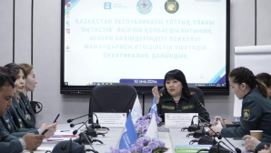 Психолог Национальной гвардии повышает стрессоустойчивость военнослужащих