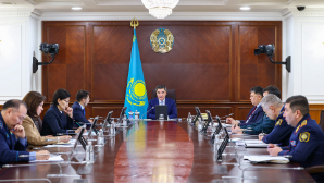 Олжас Бектенов провел заседание МВК по профилактике правонарушений и мерам безопасности в праздничные дни