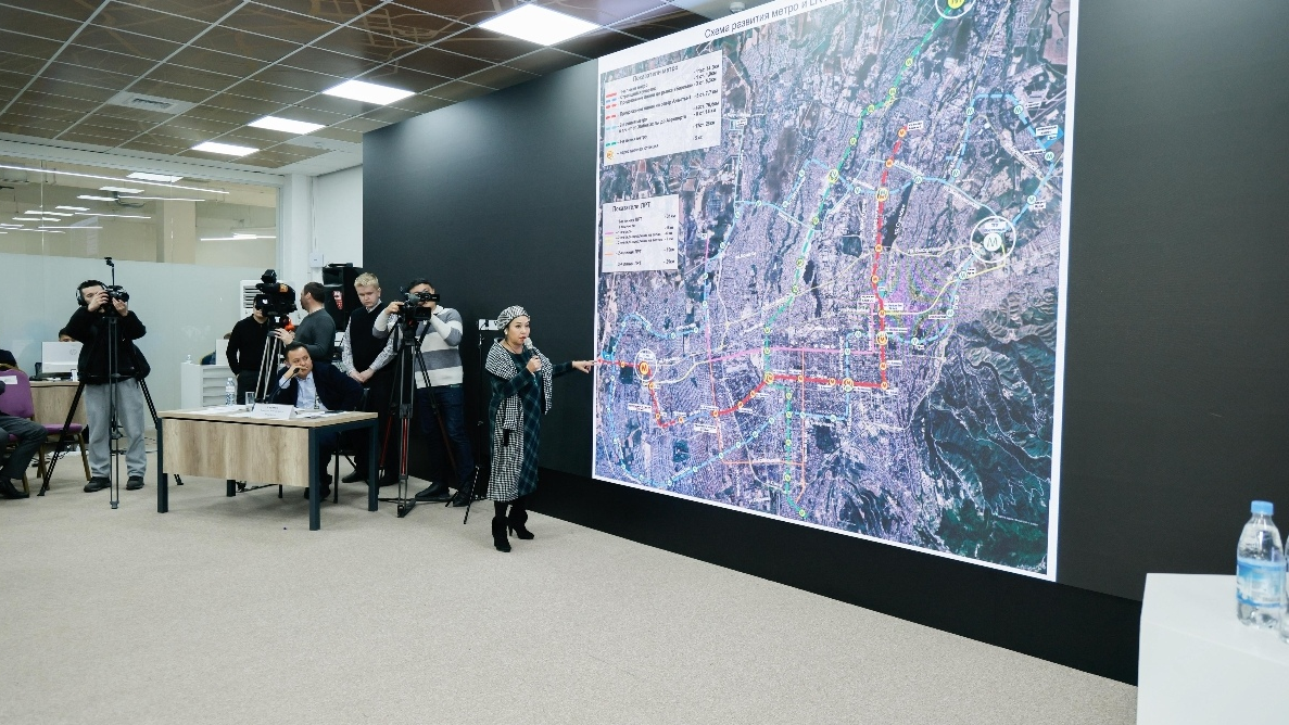 Развитие БРТ и общественного транспорта заложено в Генплан Алматы до 2040 года