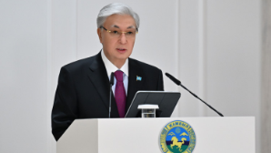 Выступление Главы государства на встрече с общественностью Жамбылской области