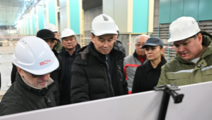 Дархан Сатыбалды ознакомился с ходом строительства новой станции метро «Калкаман»