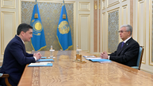 Касым-Жомарт Токаев принял Премьер-министра Олжаса Бектенова