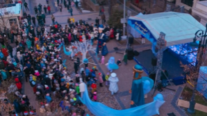 В Алматы прошел городской фестиваль «Жаңа жыл на Панфилова»