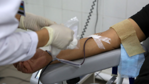 Сотрудники полиции приняли участие в донорской акции в Алматы