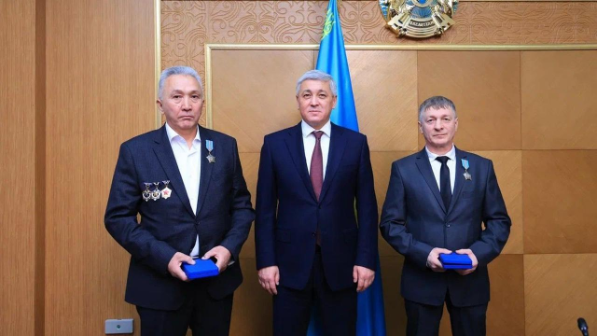 Представители рабочих профессий Карагандинской области получили государственные награды 