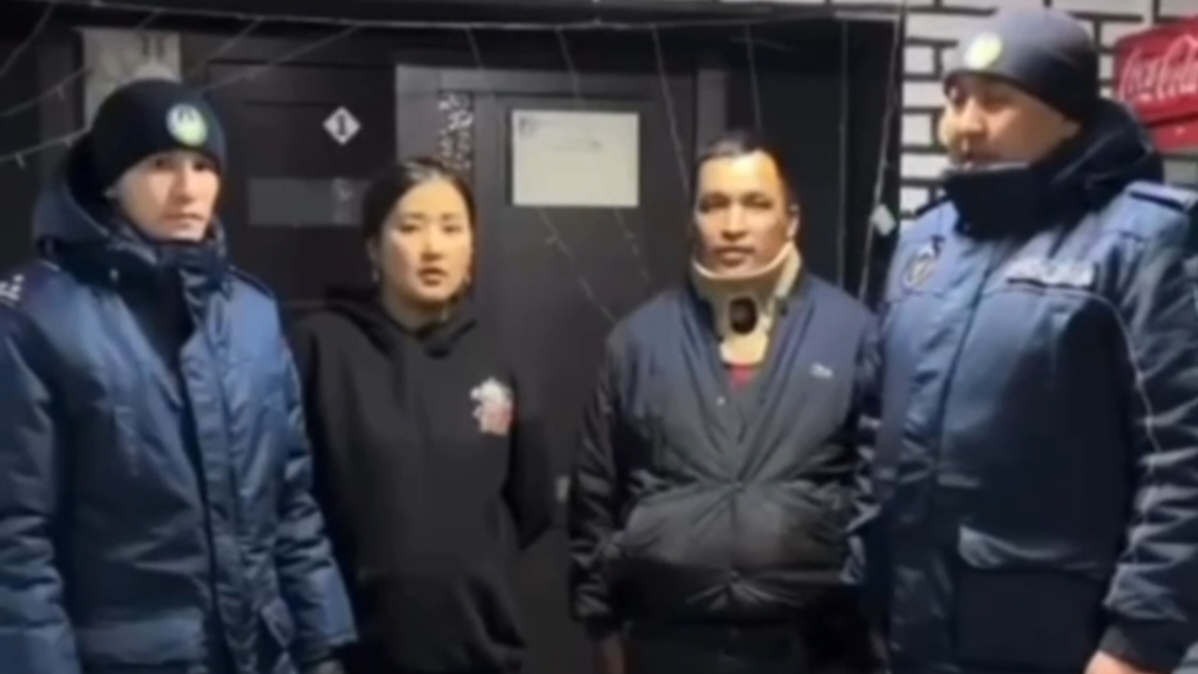 Полицейские области Абай оказали помощь иностранной семье