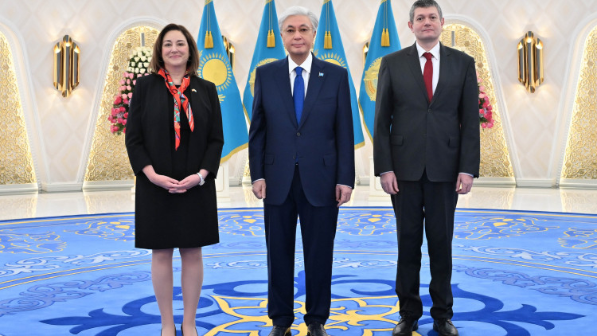 Токаев принял верительные грамоты послов США и Болгарии