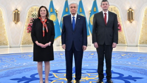 Токаев принял верительные грамоты послов США и Болгарии