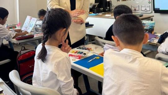 В школе Астаны дети открывают профессию с «Келешек мектептері»