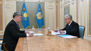 Касым-Жомарт Токаев принял председателя Правления АО «НК «QazaqGaz» Алибека Жамауова