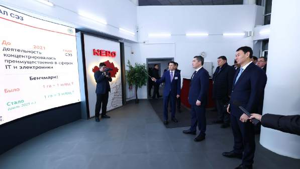 Премьер-министр посетил СЭЗ «Парк инновационных технологий «Алатау» в Алматы