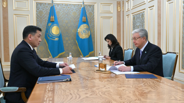 Токаев принял председателя правления АО «НК «ҚТЖ» Талгата Алдыбергенова