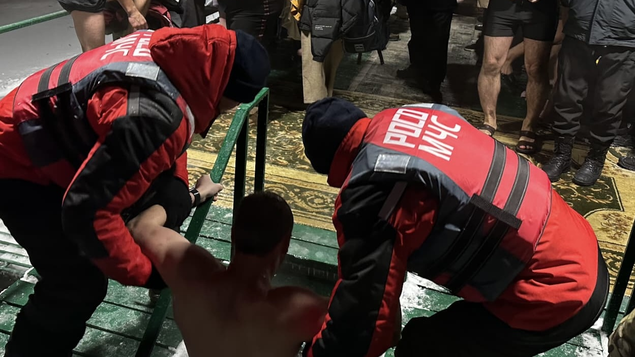 Крещенские купания в Алматы проходят без происшествий