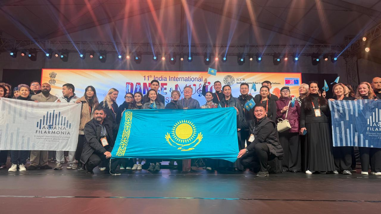 Казахстанcкие артисты выступили в Нью-Дели