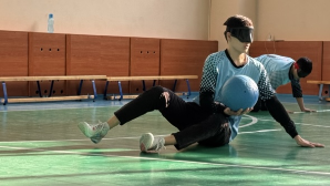 В Центре социальных услуг «Сенім» прошло спортивное мероприятие по голболу