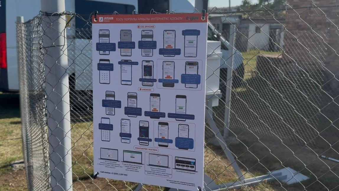 В Казахстане 504 сельских населенных пунктов подключены к спутниковому интернету