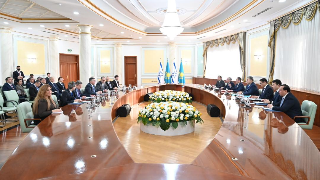 Казахстан и Израиль заинтересованы в выводе двустороннего сотрудничества на новый уровень