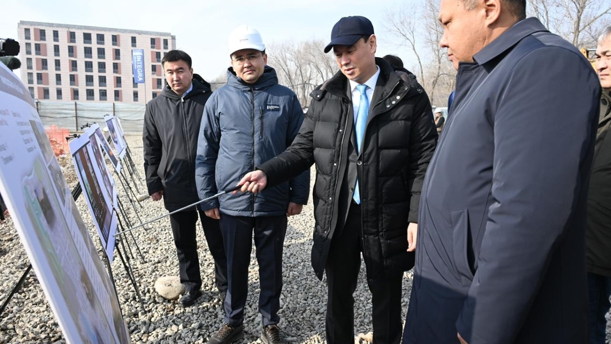 В Турксибском районе Алматы продолжается реализация инфраструктурных и социальных проектов