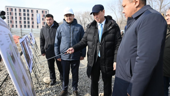 В Турксибском районе Алматы продолжается реализация инфраструктурных и социальных проектов