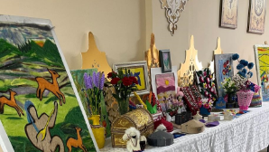 Выставка творческих работ и изделий ручной работы организована в Бостандыкском отделении «Центра активного долголетия» 