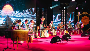 Ансамбль «Жошы» представил традиционное музыкальное искусство Казахстана на Днях культуры в Катаре