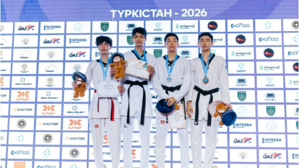 Семь золотых медалей: сборная Алматы стала победителем чемпионата РК по тхэквондо