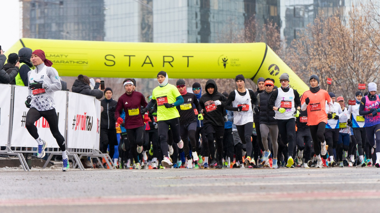Winter Run: 15 февраля в Алматы частично перекроют некоторые участки улиц