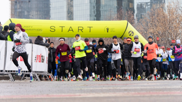 Winter Run: 15 февраля в Алматы частично перекроют некоторые участки улиц